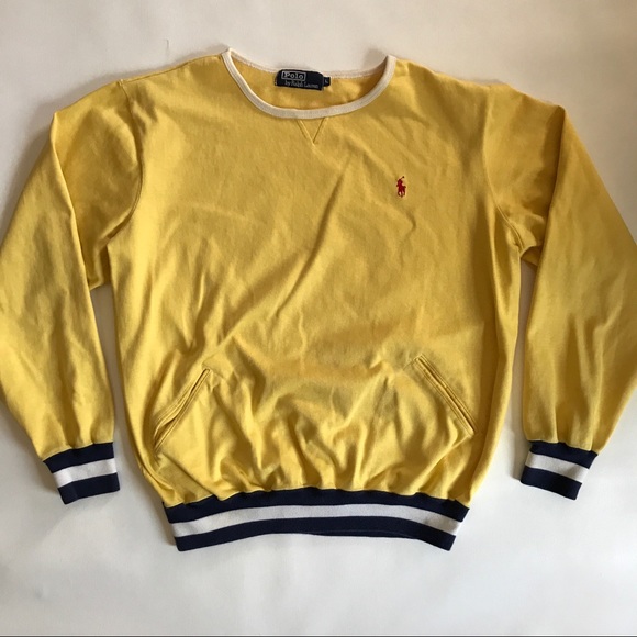 polo sweatshirt vintage